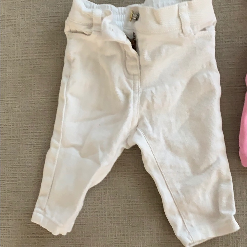 Janie and jack white jeans